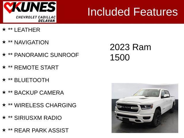 used 2023 Ram 1500 car, priced at $51,425