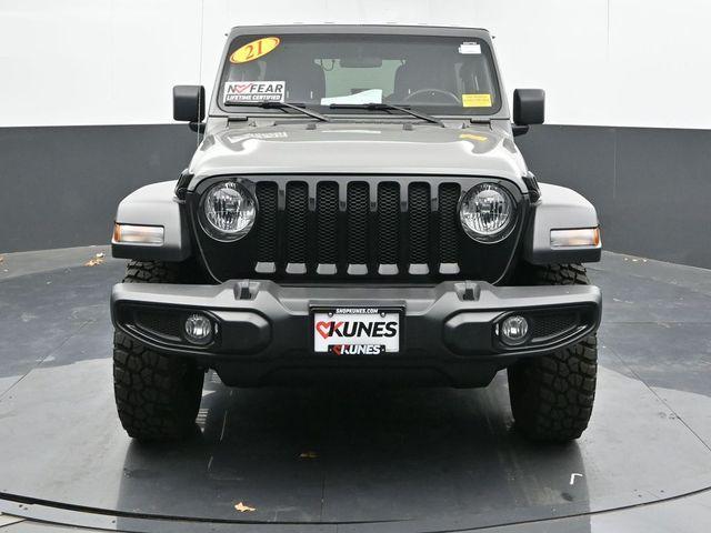 used 2021 Jeep Wrangler Unlimited car, priced at $29,989