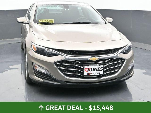 used 2022 Chevrolet Malibu car, priced at $15,448