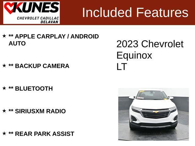 used 2023 Chevrolet Equinox car, priced at $18,835