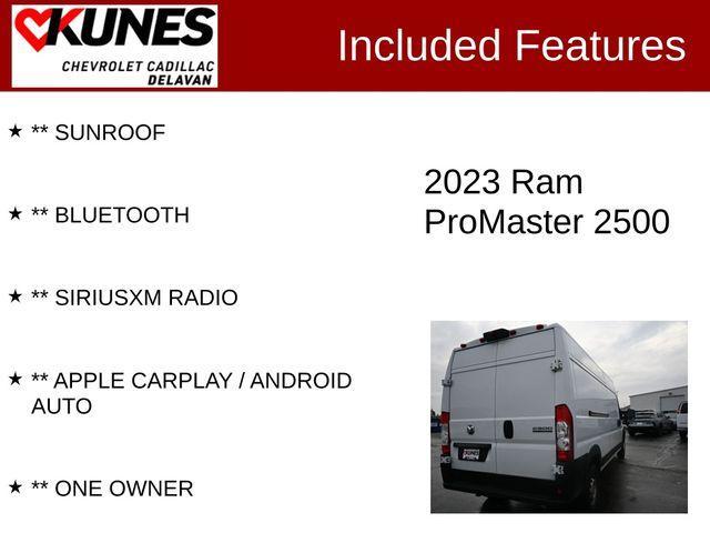 used 2023 Ram ProMaster 2500 car, priced at $32,908