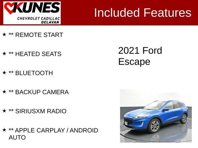 used 2021 Ford Escape car, priced at $16,685