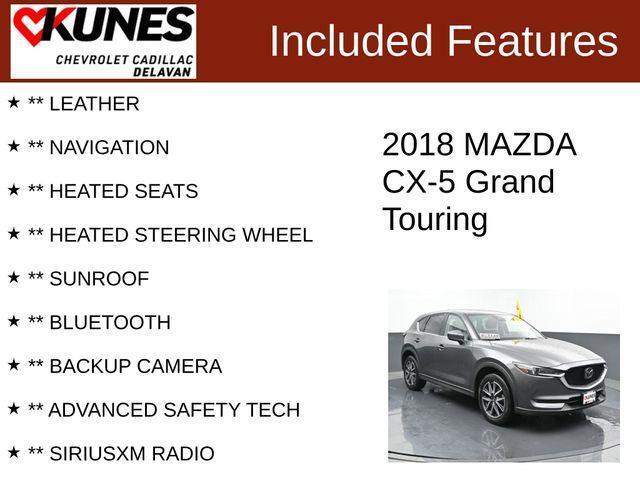 used 2018 Mazda CX-5 car, priced at $16,599