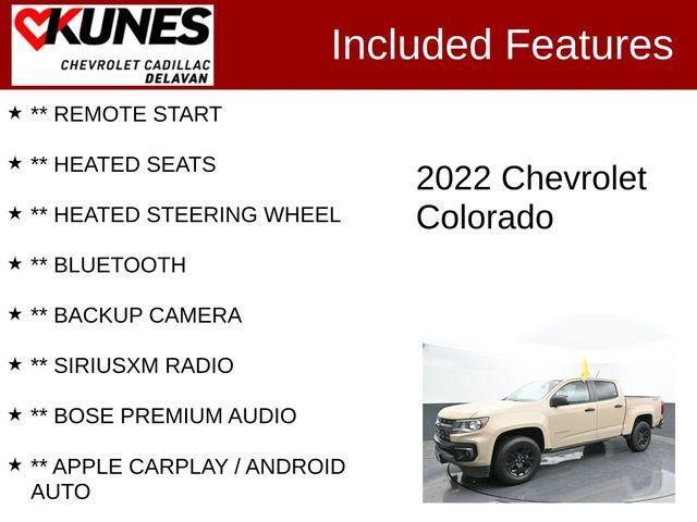 used 2022 Chevrolet Colorado car, priced at $30,997