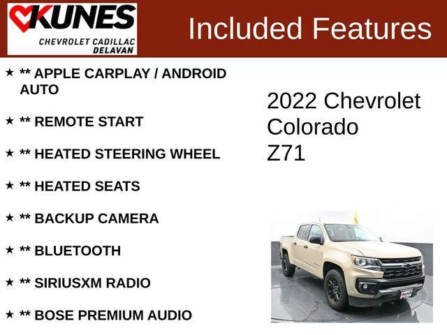 used 2022 Chevrolet Colorado car, priced at $28,200