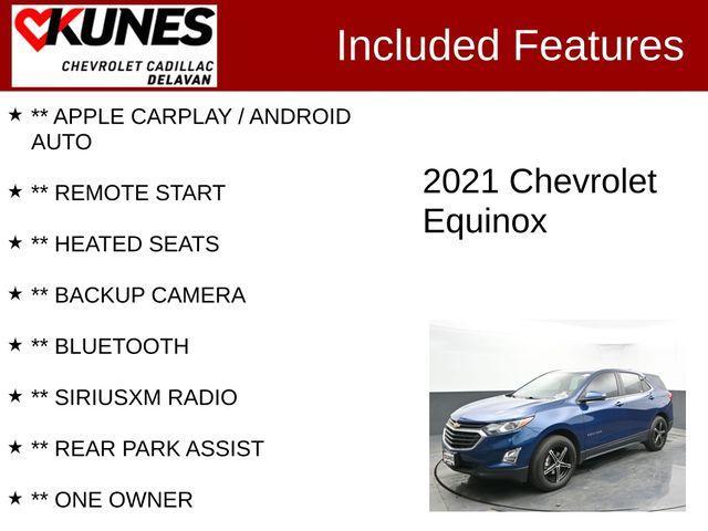 used 2021 Chevrolet Equinox car, priced at $23,985