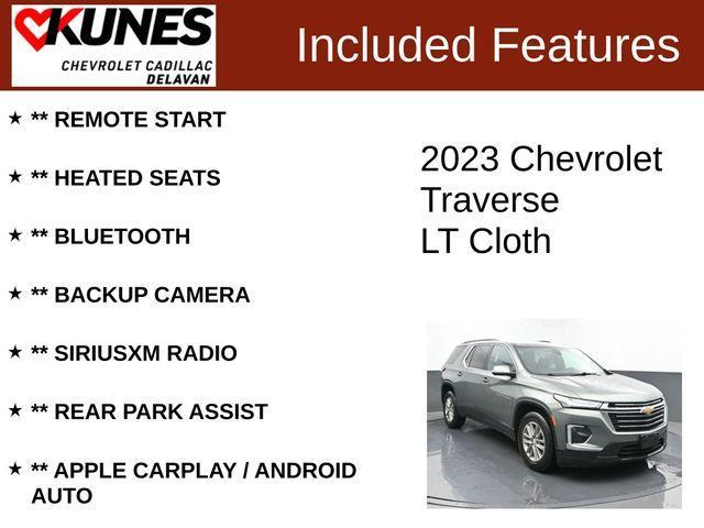 used 2023 Chevrolet Traverse car, priced at $25,952