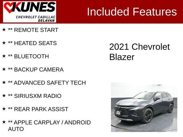 used 2021 Chevrolet Blazer car, priced at $22,249