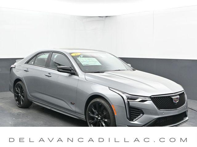 new 2025 Cadillac CT4-V car, priced at $64,265