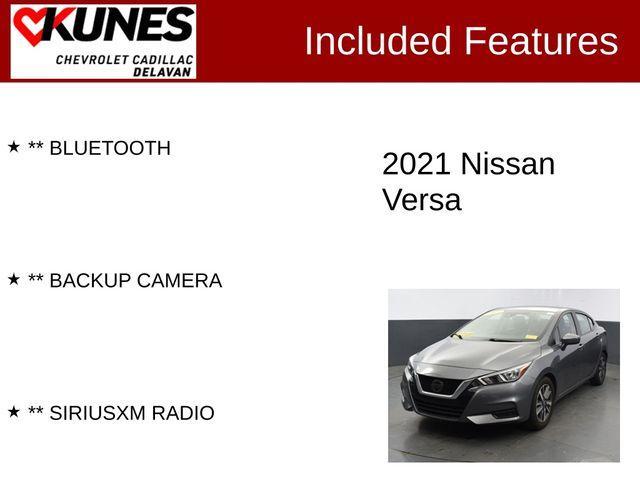 used 2021 Nissan Versa car, priced at $15,939