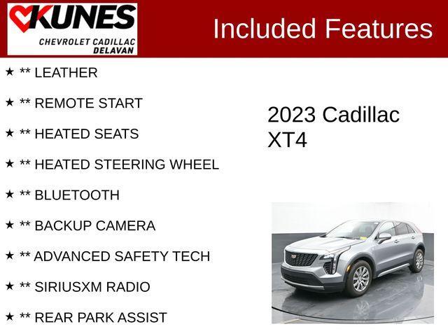 used 2023 Cadillac XT4 car, priced at $25,997