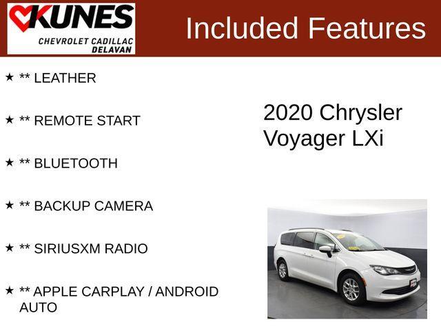 used 2020 Chrysler Voyager car, priced at $15,993