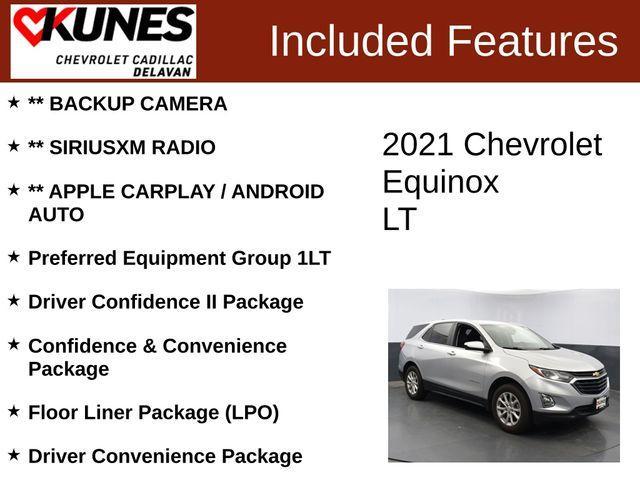 used 2021 Chevrolet Equinox car, priced at $16,850