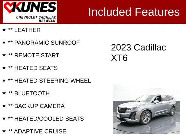 used 2023 Cadillac XT6 car, priced at $33,536