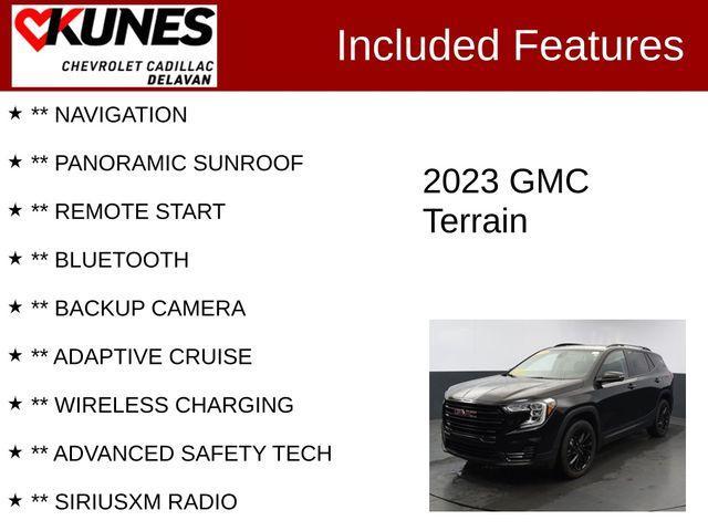 used 2023 GMC Terrain car, priced at $29,228