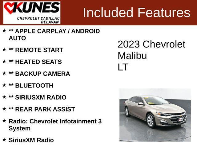 used 2023 Chevrolet Malibu car, priced at $16,606