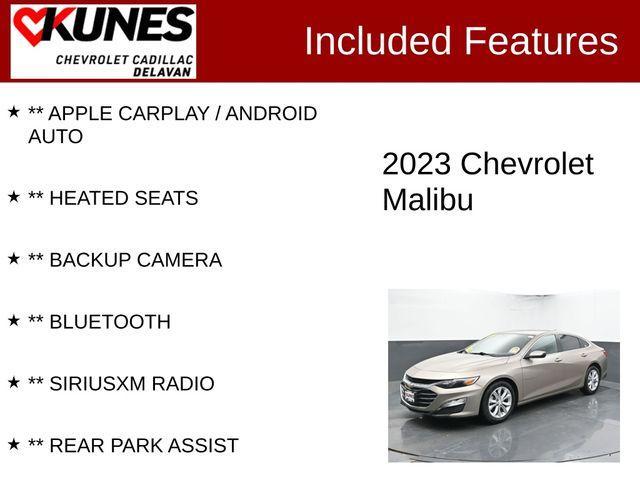 used 2023 Chevrolet Malibu car, priced at $18,704