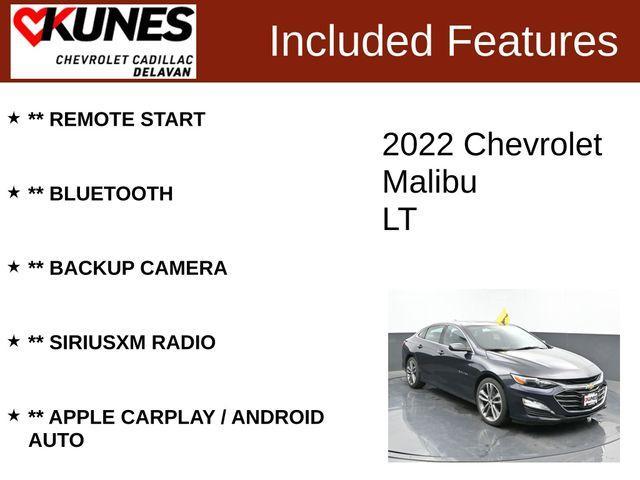 used 2022 Chevrolet Malibu car, priced at $16,922