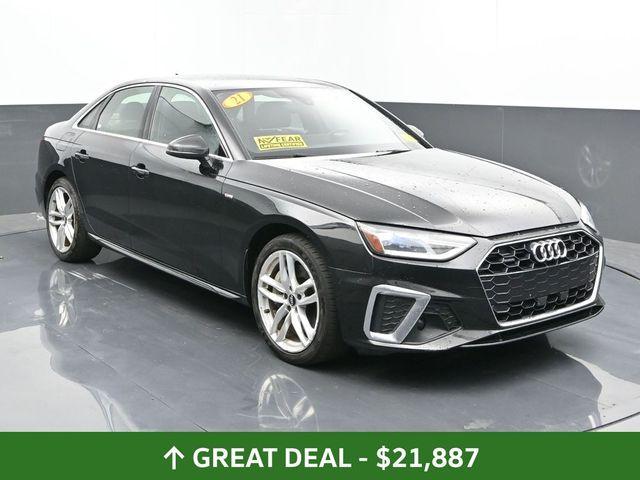 used 2021 Audi A4 car, priced at $21,887