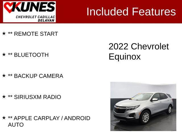 used 2022 Chevrolet Equinox car, priced at $21,282