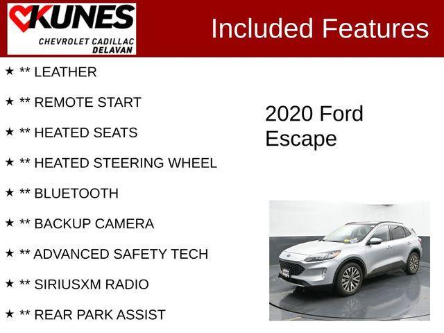 used 2020 Ford Escape car, priced at $22,905