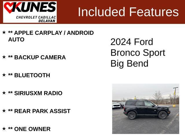 used 2024 Ford Bronco Sport car, priced at $26,623