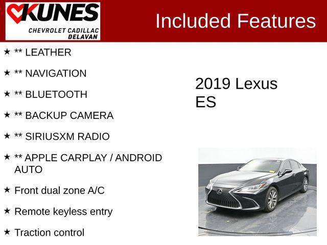 used 2019 Lexus ES 350 car, priced at $29,753