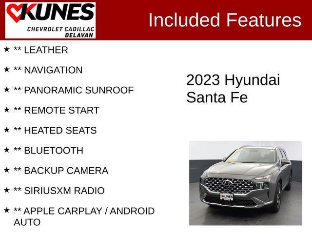 used 2023 Hyundai Santa Fe car, priced at $32,208