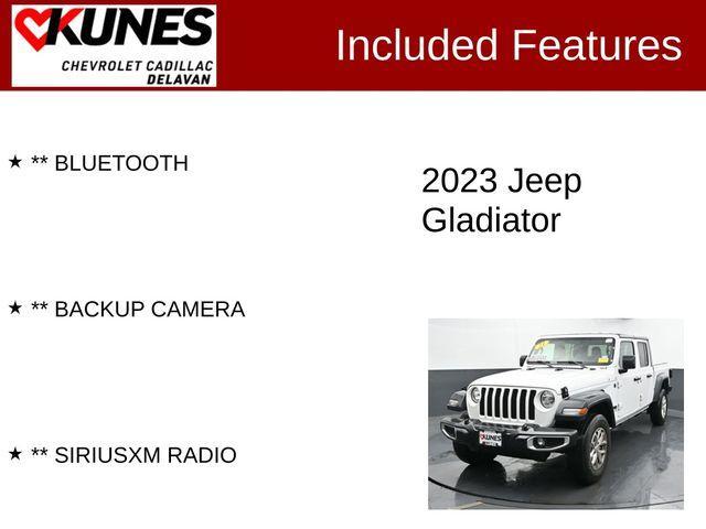 used 2023 Jeep Gladiator car, priced at $31,275