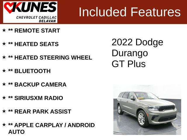 used 2022 Dodge Durango car, priced at $26,997