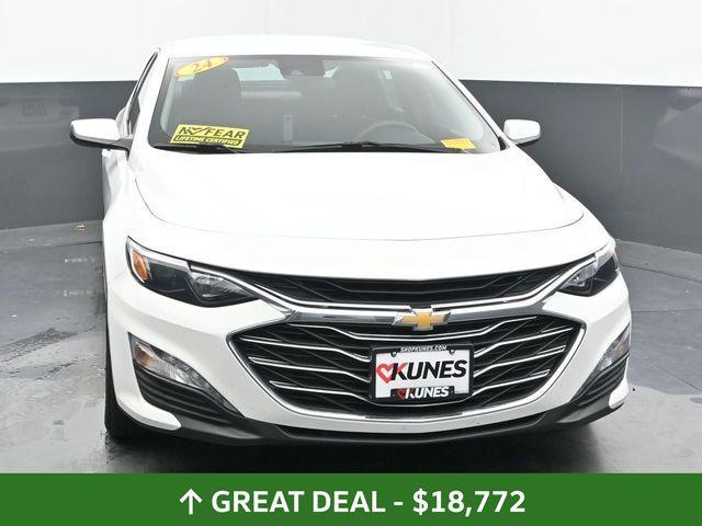 used 2024 Chevrolet Malibu car, priced at $18,772
