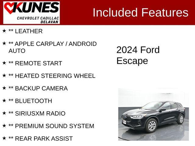 used 2024 Ford Escape car, priced at $23,998