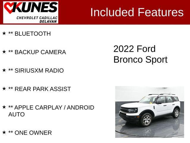 used 2022 Ford Bronco Sport car, priced at $21,984