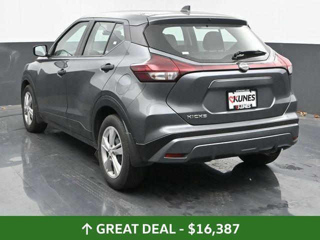 used 2023 Nissan Kicks car, priced at $16,387