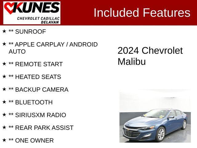 used 2024 Chevrolet Malibu car, priced at $22,054