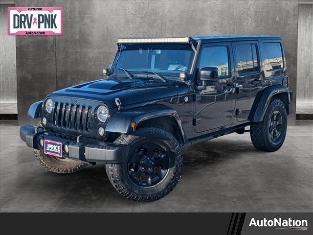 used 2015 Jeep Wrangler Unlimited car, priced at $16,495