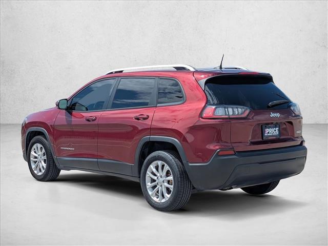 used 2021 Jeep Cherokee car, priced at $15,998