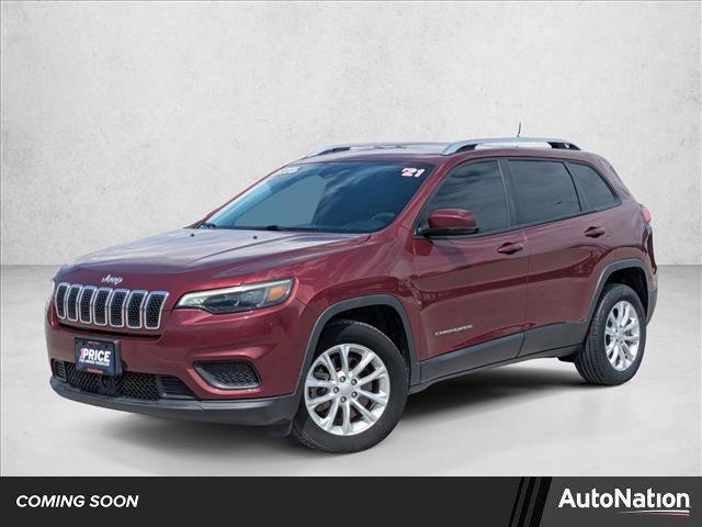 used 2021 Jeep Cherokee car, priced at $15,998