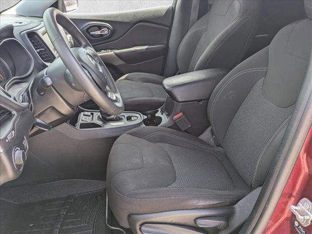 used 2021 Jeep Cherokee car, priced at $15,998