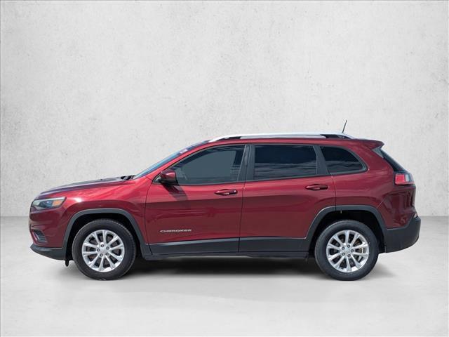 used 2021 Jeep Cherokee car, priced at $15,998