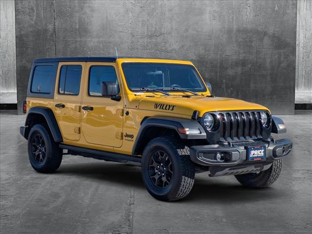 used 2021 Jeep Wrangler car, priced at $23,699