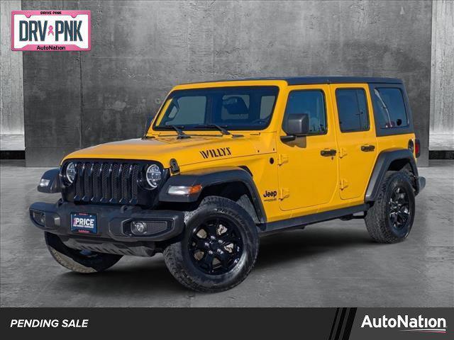 used 2021 Jeep Wrangler car, priced at $23,699