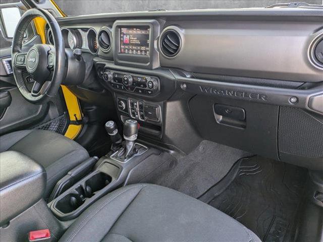 used 2021 Jeep Wrangler car, priced at $23,699