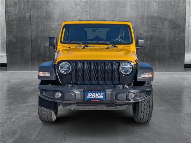 used 2021 Jeep Wrangler car, priced at $23,699