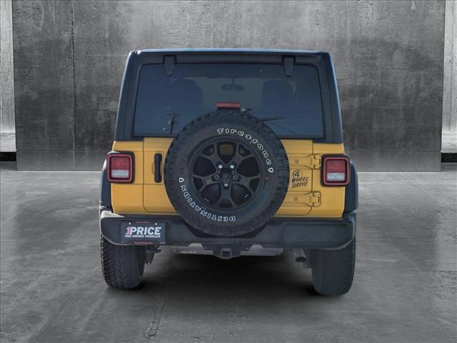 used 2021 Jeep Wrangler car, priced at $23,699