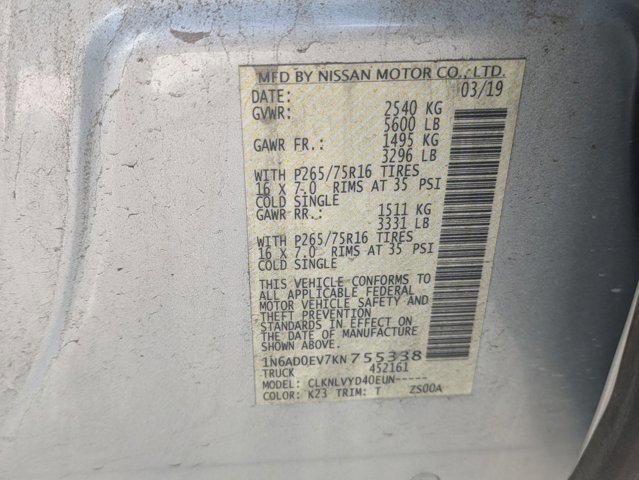 used 2019 Nissan Frontier car, priced at $25,995
