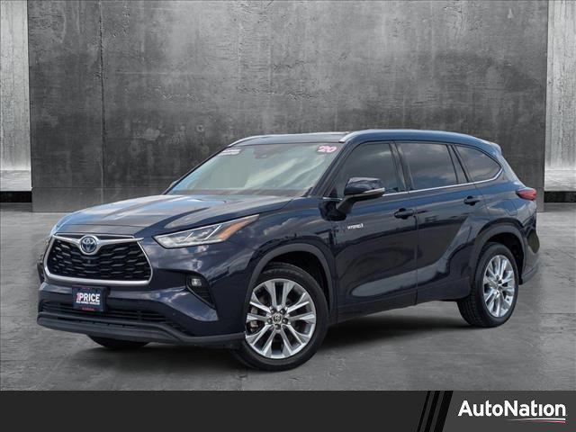 used 2020 Toyota Highlander Hybrid car, priced at $31,997