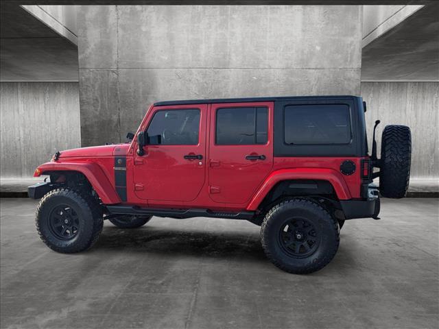 used 2017 Jeep Wrangler Unlimited car, priced at $20,587