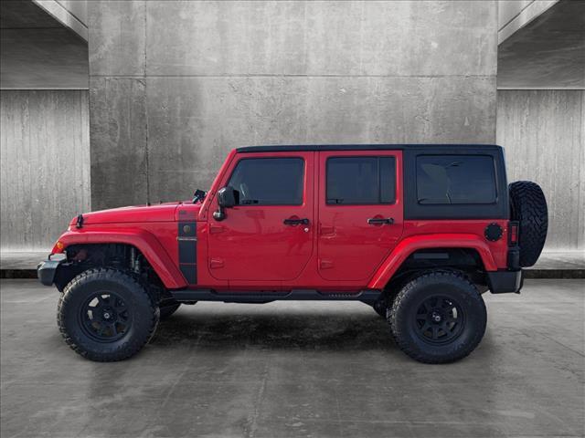 used 2017 Jeep Wrangler Unlimited car, priced at $20,587