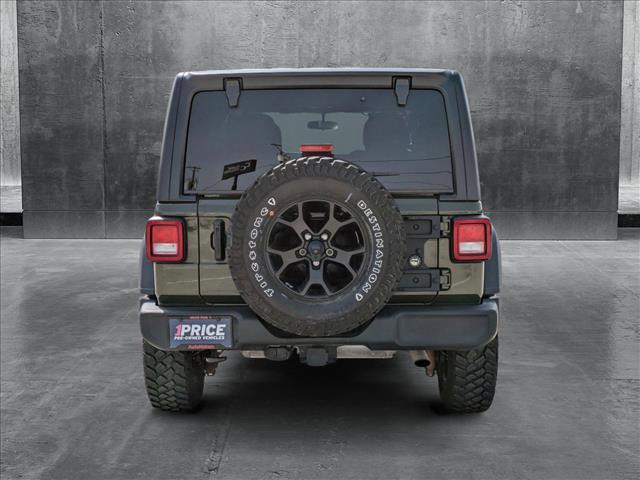 used 2022 Jeep Wrangler car, priced at $30,995